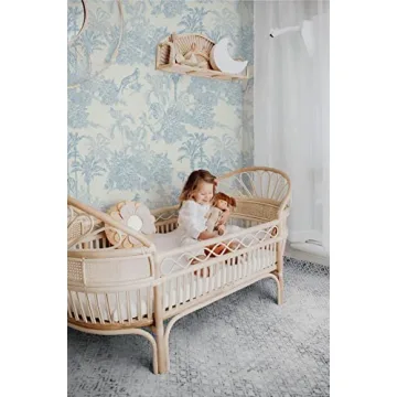 RollsRolla French Toile Peel and Stick Wallpaper for Elegant Spaces