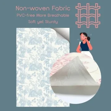 RollsRolla French Toile Peel and Stick Wallpaper for Elegant Spaces