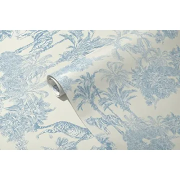 RollsRolla French Toile Peel and Stick Wallpaper for Elegant Spaces