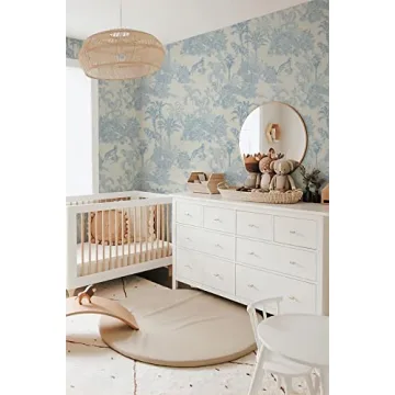 RollsRolla French Toile Peel and Stick Wallpaper for Elegant Spaces