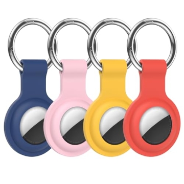 Durable & Stylish AirTag Case Keychain Holder for Tracking