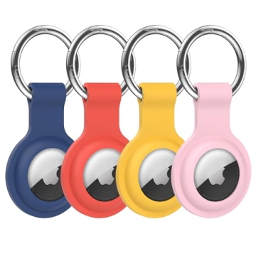 Durable & Stylish AirTag Case Keychain Holder for Tracking