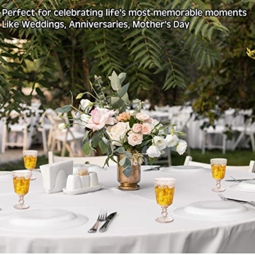 Rtteri Vintage Glass Goblet Stemmed Wine Glasses Set