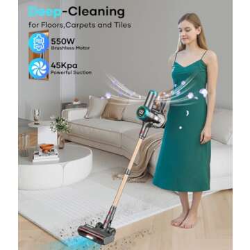 Cordless Vacuum Cleaner: Effortless Cleaning Power at Your Fingertips