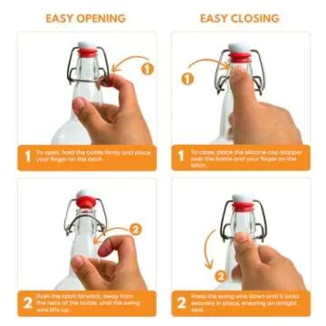 Shop 16 oz EZ Cap Beer Bottles - Clear - 12 Pack