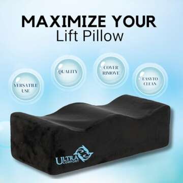 Brazilian Butt Lift Pillow After Surgery - Dr. Approved BBL Recovery Pillow w/Back Support Cushion f...