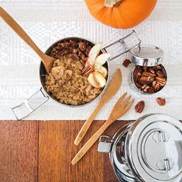 Kids Bamboo Reusable Utensils – Eco-Friendly & Dishwasher Safe