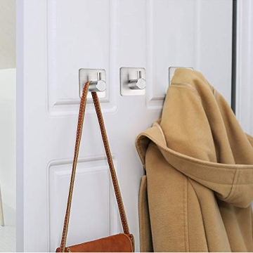 Heavy Duty Waterproof Adhesive Hooks for Home Organization