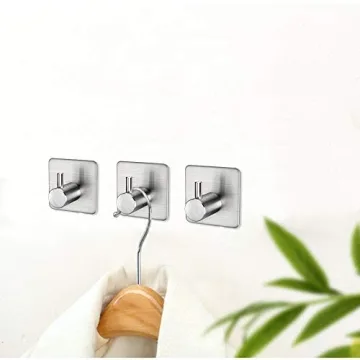 Heavy Duty Waterproof Adhesive Hooks for Home Organization