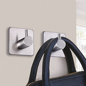 Heavy Duty Waterproof Adhesive Hooks for Home Organization