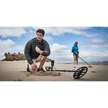 Minelab Equinox 600 Multi-Purpose Metal Detector with EQX 11" Double-D Smart Coil + Equinox Wireless Bluetooth Headphones