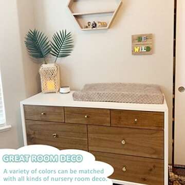 Owlowla Changing Pad Cover - Soft & Stylish 2-Pack