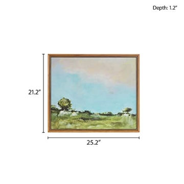 Martha Stewart Across The Plains Wall Art for Home Decor