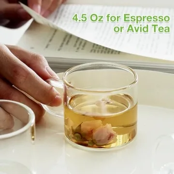 Mfacoy Set of 6 Mini Espresso Cups - Microwave Safe