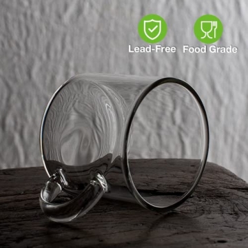 Mfacoy Set of 6 Mini Espresso Cups - Microwave Safe