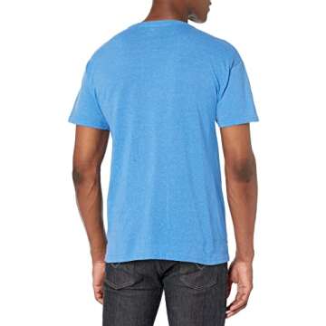 Disney Men's Toy Story Buzz Lightyear Space Ranger Graphic T-Shirt, Royal Heather, XX-Large