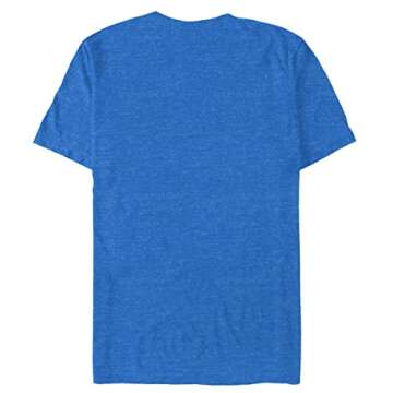 Disney Men's Toy Story Buzz Lightyear Space Ranger Graphic T-Shirt, Royal Heather, XX-Large