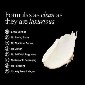 Each & Every All Natural Deodorant for Women & Men - Sensitive Skin, Vegan, Baking Soda & Aluminum-Free Deodorant - Clean Long Lasting Odor Control - Lavender & Lemon Natural Fragrance 2.5oz