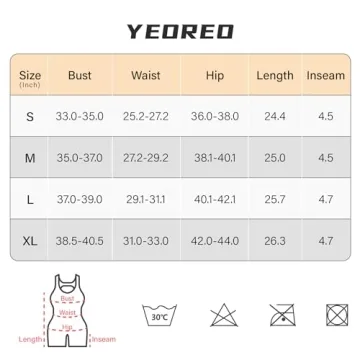 YEOREO Backless Tummy Control Jumpsuit for Women