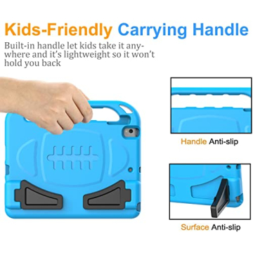 Buy BMOUO Kids iPad Case - Shockproof & Stylish Red Design