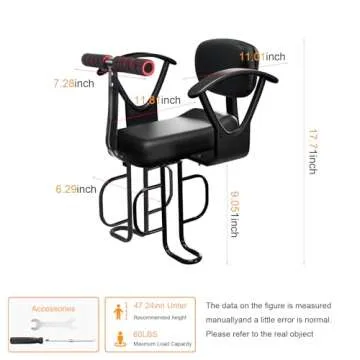 OUSEXI Child Bike Seat: Safe & Comfortable for Kids