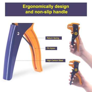 VCELINK Automatic Quickstrip Wire Stripper for Easy Use