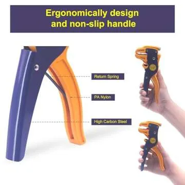 VCELINK Automatic Quickstrip Wire Stripper for Easy Use