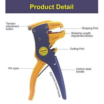 VCELINK Automatic Quickstrip Wire Stripper for Easy Use