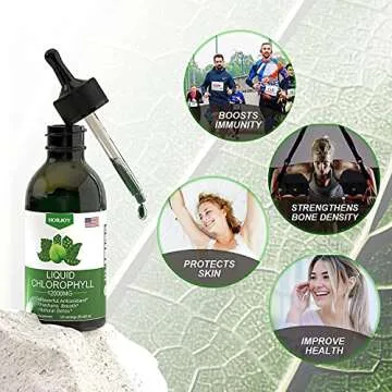 Chlorophyll Liquid Drops for Energy & Immune Support