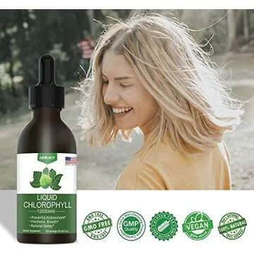 Chlorophyll Liquid Drops for Energy & Immune Support