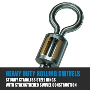Dr.Fish Barrel Fishing Swivels – Strength and Stealth Combined
