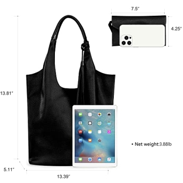 Montana West Large Vegan Leather Hobo Bag for Women