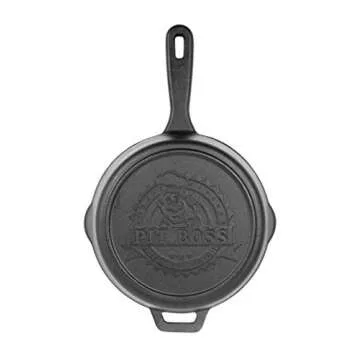 Pit Boss 6 Piece Cast Iron Starter Kit, Black