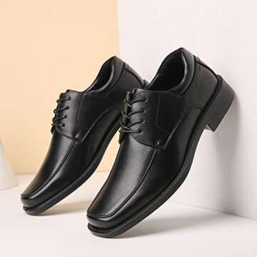 DECARSDZ Men's Stylish Dress Shoes for Comfort and Elegance