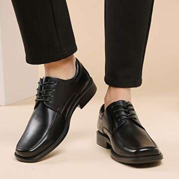 DECARSDZ Men's Stylish Dress Shoes for Comfort and Elegance