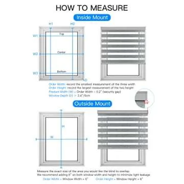 Tokblind Motorized Zebra Blinds with Remote Control, Electric Dual Layer Sheer Roller Shade Compatible with Alexa Google via Hub, Smart Day and Night Blind for Windows, Customized Size (White)