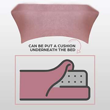 Velvet Stretchy Massage Bed Sheet Cover for Lash & Massage