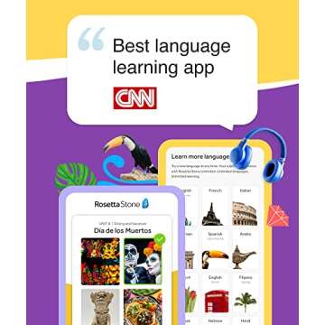 Rosetta Stone Learn UNLIMITED Languages | Lifetime Access - Learn 24 Languages | PC/Mac/iOS/Android Online Code