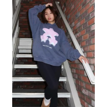 Aelfric Eden Women's Oversized Star Graphic Hoodie