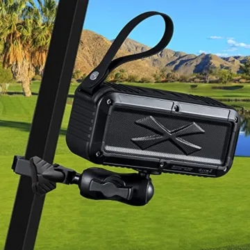 Roykaw Portable Bluetooth Speaker for Golf Carts