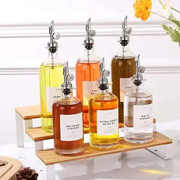 Molimoli Oil and Vinegar Dispenser Set for Kitchen Use
