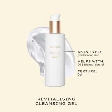 Jurlique Revitalizing Cleansing Gel, Makeup Remover and Clarifying Cleanser Face Wash, 6.7 Oz.