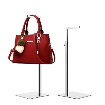 K KAIDIYIN Purse Stand - 2 Pack Adjustable Display Stands for Handbags