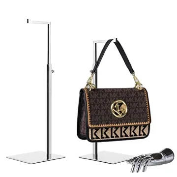 K KAIDIYIN Purse Stand 2 Pack Adjustable Stainless Steel Display