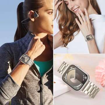 Elegant TRUMiRR Apple Watch Band Set for Any Occasion