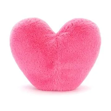 Jellycat Amusable Hot Pink Heart Plush Cuddle Series