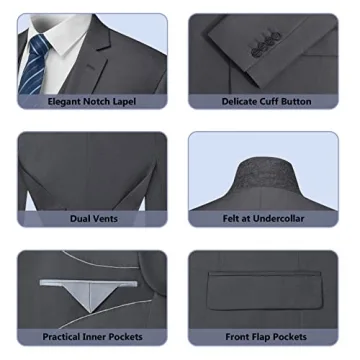 Stylish Cooper & Nelson Mens Suit Set for Every Event