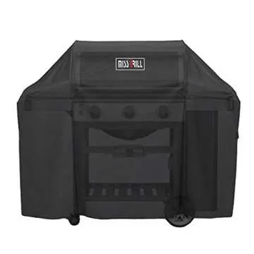 MissGrill 7130 Heavy Duty Waterproof Grill Cover for Weber Grills