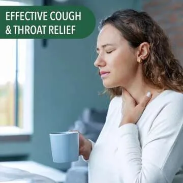 Ricola Honey Lemon with Echinacea Cough Drops, 45 Count, Delicious Throat Relief & Care, Oral Anesthetic, Naturally Flavored