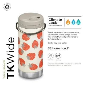 Klean Kanteen Tkwide Bottle - Stylish Hydration for Kids